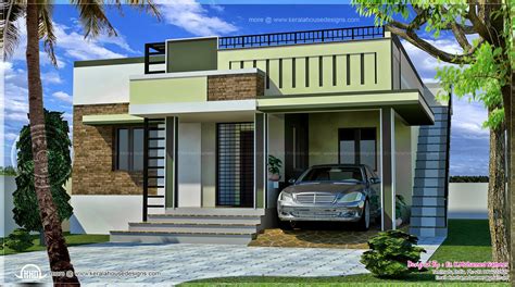 110 Square Meter Small Single Floor Home Home Kerala Plans