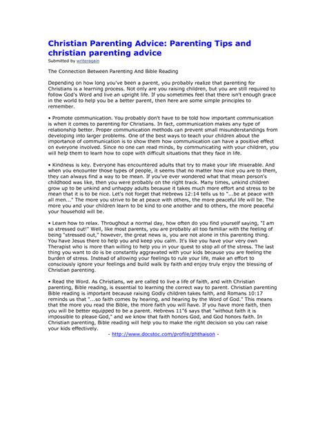 Christian Parenting Quotes. QuotesGram