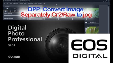 Digital Photo Professional Dpp 4 Select And Converter Images