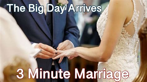 3 Minute Marriage The Big Day Arrives With Dr Charlie Mac 10062020