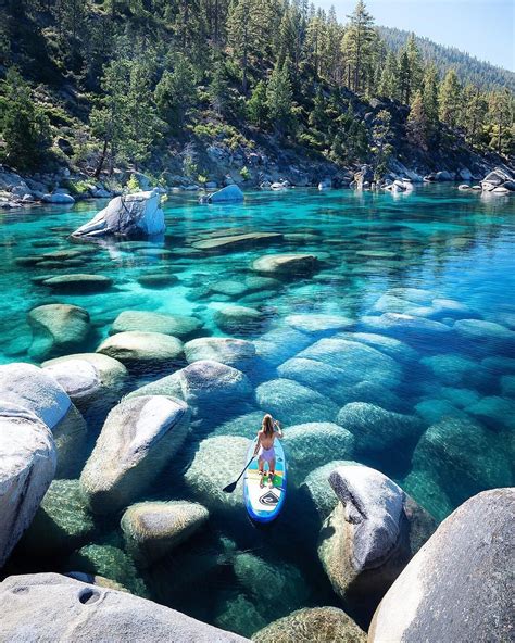 Crystal Clear Water 💎 Lake Tahoe Nevada Photo By Everchanginghorizon