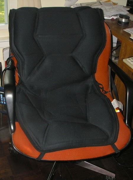 If your office chair has armrests, you might find them rather hard and unforgiving, and perhaps not particularly comfortable to use for long want to protect your office chair from the likes of drink spillages, or if you work from home, perhaps your cat or dog? Add Heat And Massage To Your Office Chair | ThriftyFun