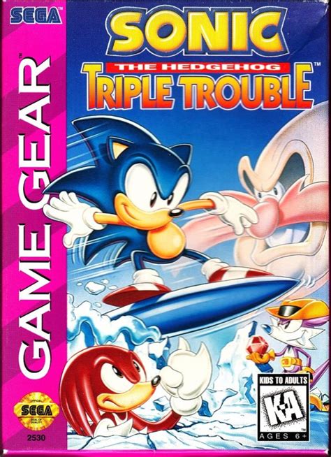 Along with his friends tails, knuckles and amy, sonic speeds around the planet to battle injustice and defeat his iconic enemy, the evil dr. Sonic the Hedgehog: Triple Trouble Review (3DS eShop / GG ...