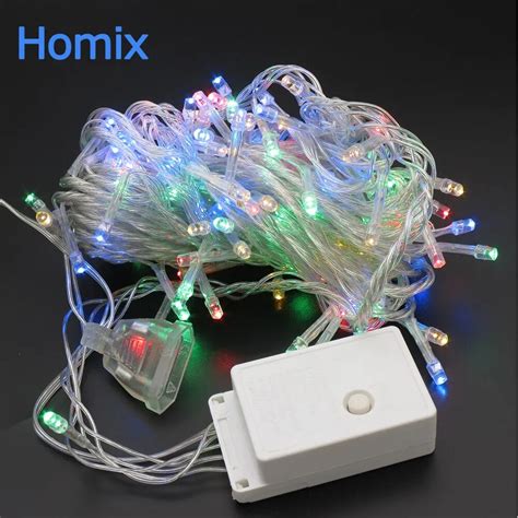 Homixs 10m 100leds Connectable Outdoor Led String Lights Fairy