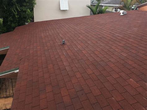 Three tab shingles vs architectural shingles. Roof Repairs & New Roofs in Miami 3-Tab Red Shingle Roof