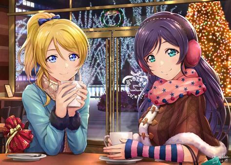Eli And Nozomi By The Very Talented Shamakho Lovelive