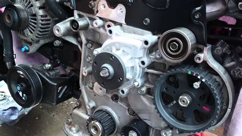 Water pump replacement KIA Hyundai 2.9 CRDi - YouTube