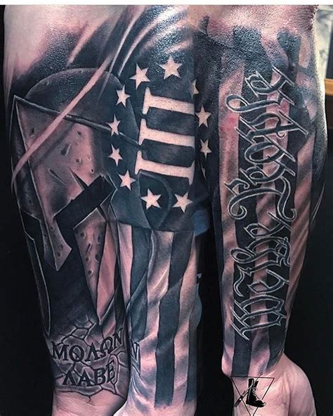 155 Patriotic Tattoo Idea To Honor Your Nation Body Tattoo Art