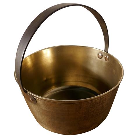 Large 19th Century Double Handled Copper Pan For Sale At 1stdibs