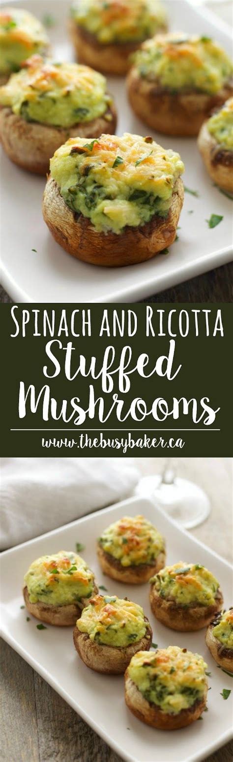 We did not find results for: Spinach and Ricotta Stuffed Mushrooms - The Busy Baker ...