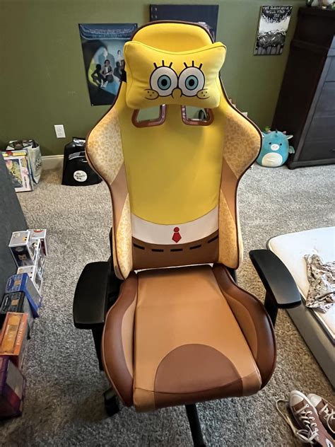 My Brand New Spongebob Gaming Chair So Pumped About It Rspongebob