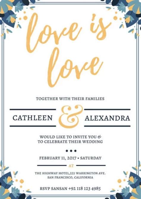 Maybe you would like to learn more about one of these? 25 Free Printable Wedding Invitations