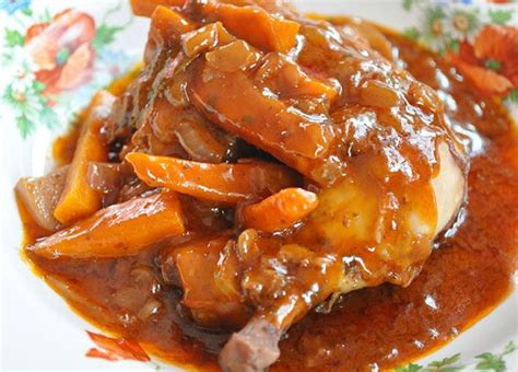 Add 3 tbsp butter to your stew and stir together. Wine Chicken Stew Recipe — Eatwell101