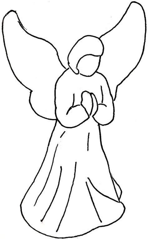 Angel Drawing Easy Steps Artofit