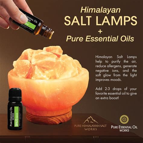In addition, the salt room helps produce red blood cells and strengthens the. How to enhance your Himalayan Salt Lamp with oils # ...