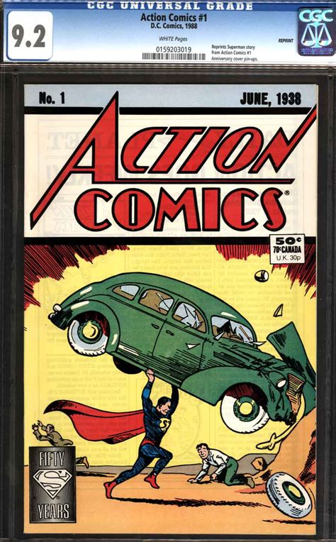 Comicconnect Action Comics 1938 2011 1 Cgc Nm 92