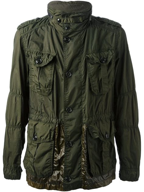 Lyst Moncler Military Jacket In Green For Men