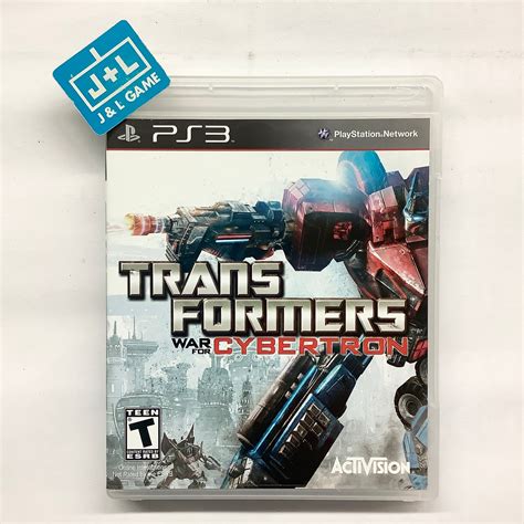 Transformers War For Cybertron Ps3 Playstation 3 Pre Owned Jandl Video Games New York City