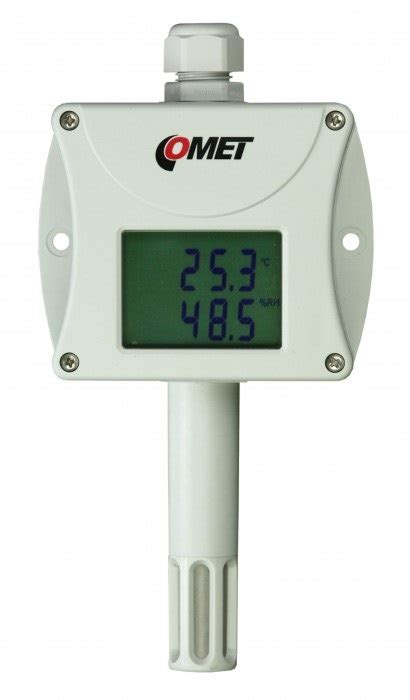 T3110 Temperature And Humidity Probe With Lcd And 4 20ma Output