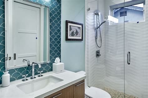 Shower mirror master bathroom shower small bathroom bathroom ideas bath shower bathroom remodeling bathrooms mirror with lights lighted mirror. San Francisco Scalloped Mirror Transitional Bathroom Cross ...