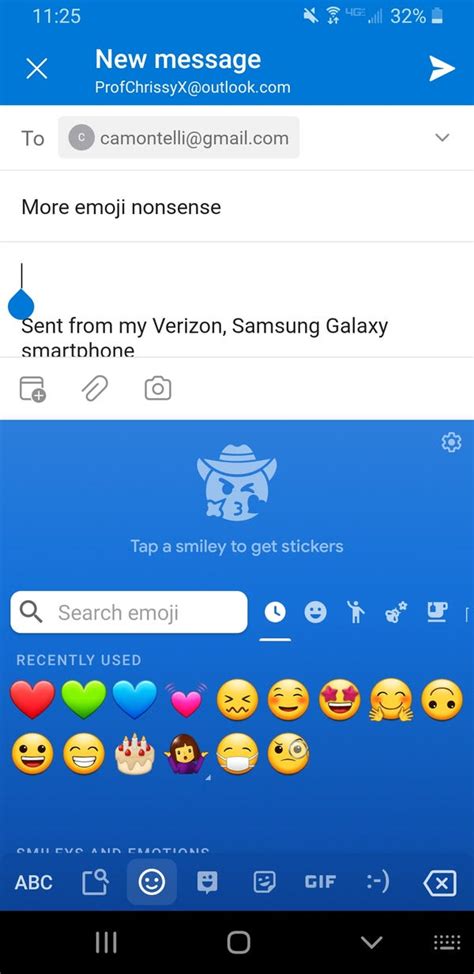 Then simply click the one you want to insert it into your email. How to Insert Emoji in Microsoft Outlook Messages