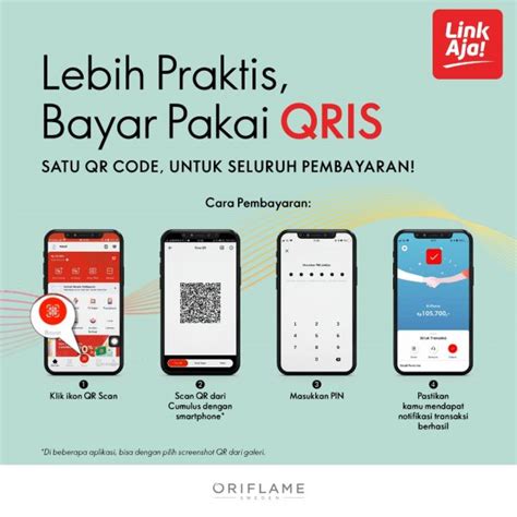 Sudah daftar di aplikasi bebasbayar tapi belum tau cara top up deposit dan juga belum mulai transaksi? Cara Bayar Order Oriflame Pakai LinkAja QRIS | Peluang ...