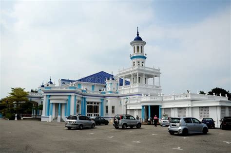 sultan ibrahim jamek mosque em muar johor imagem de stock editorial imagem de elemento marco