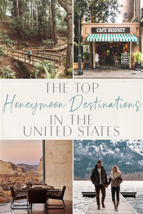 The Top Honeymoon Destinations In The United States Artofit