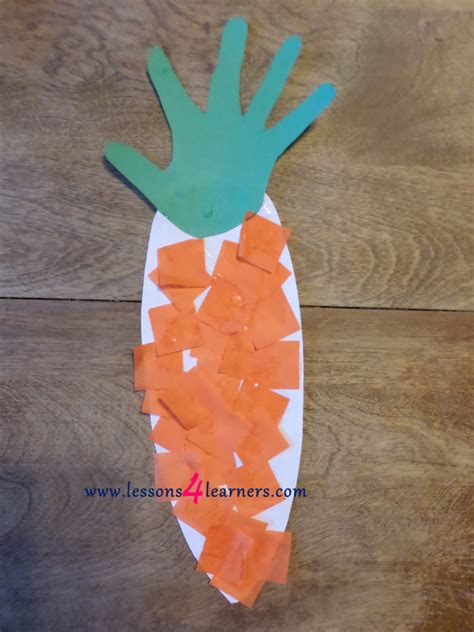 C Carrot Handprint Preschool At Home Preschool Art Preschool Vrogue