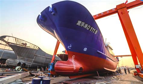 China reaches global top spot for shipbuilding - Marine Industry News