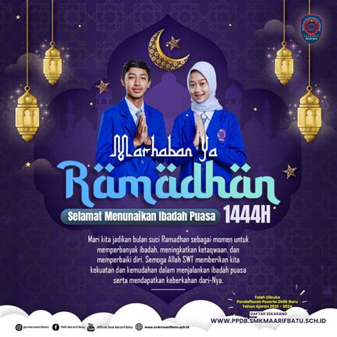 Marhaban Ya Ramadhan Website Resmi Smk Maarif Batu