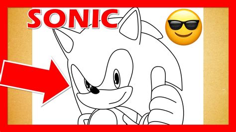 Como Dibujar A Sonic Youtube