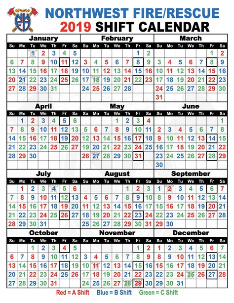 Collect Firefighter Shift Calendar Large Calendar Printables Free Blank