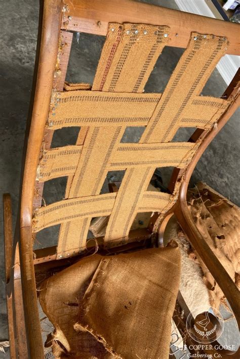 How To Reupholster A Rocking Chair The Copper Goose