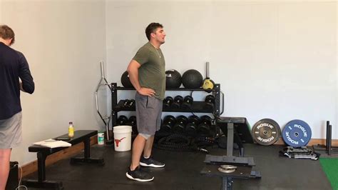 Hands On Hips Countermovement Vertical Jump Youtube