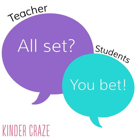 I want you to be on your best behavior today. Classroom Management Phrases for Teachers April Roundup