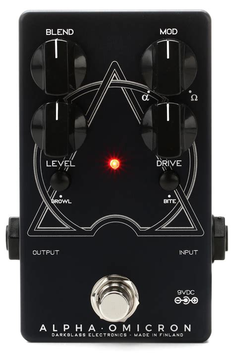 Darkglass Alpha Omicron Bass Preampod Pedal Sweetwater