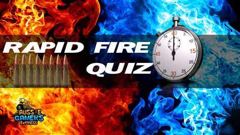 This website offers free online quizzes and questions at this moment we have more than two hundred questions online on various topics. Rapid Fire Quiz Podcast Segment (Video Game Trivia) - YouTube