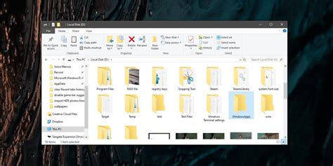 By owning the folder and then delete. How to delete the WindowsApps folder on Windows 10