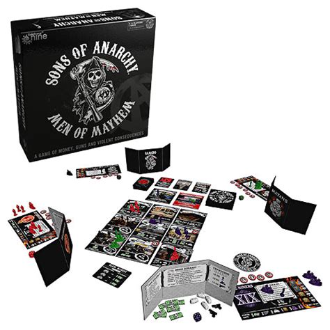 Sons Of Anarchy Men Of Mayhem Board Game 9781940825236 Ebay