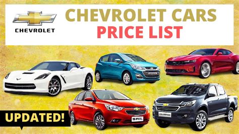 Bmw is not as successful in the car segment as it is in the motorcycle or bike segment in the whole world, including the philippines. Chevrolet Cars Price List in Philippines | Brand New and Second Hand | 2020 Updated - YouTube