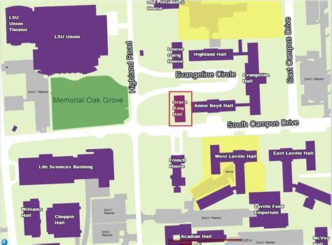 33 Map Of Lsu Campus Maps Database Source