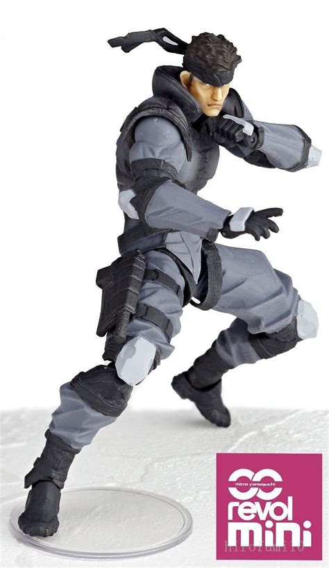 Kaiyodo Revoltech Revol Mini Figure Rm 001 Metal Gear Solid Snake