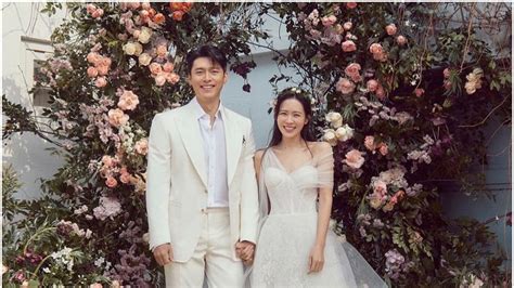 Hyun Bin And Son Ye Jin Look Beautiful In Official Wedding Photos Unveiled On Day Of Ceremony