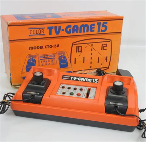 Nintendo Color Tv Game 15 Console System Boxed Ctg 15v Tested Ref