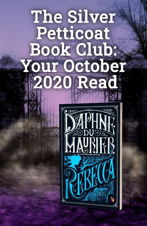 Not sure what to read next? The Silver Petticoat Book Club: Your October 2020 Read is ...