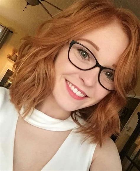 Redhead Red Hair And Glasses Red Heads Women Redheads