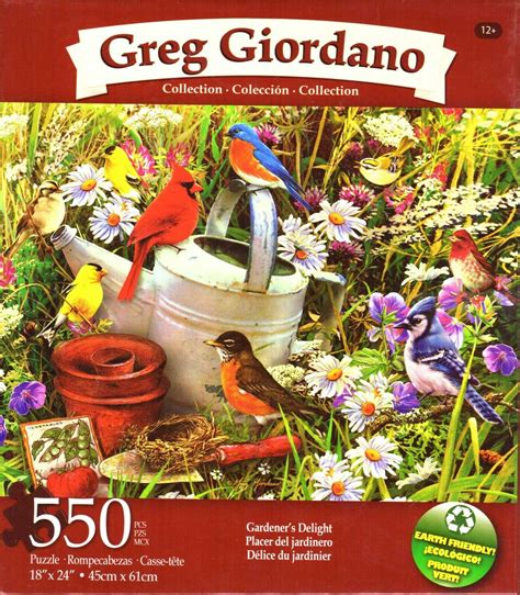 Gardener's Delight 550 Piece Puzzle - Greg Giordamo | eBay