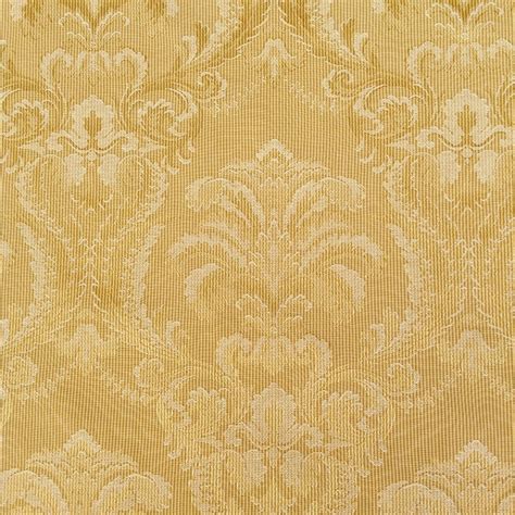 Royal Gold Brocade Upholstery Fabric Provincial Fabric House