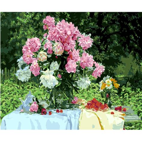 Yikee Decorative Canvas Oil Painting By Numberspaint By Number Kits